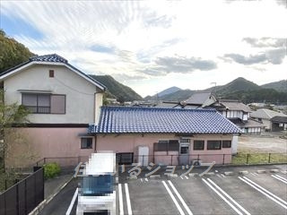 広島市安佐北区可部町大字南原のアパートの展望|募集のお部屋（202号室）からの眺望です！