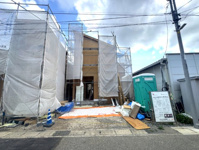 ～　２階リビングにこだわりの間取り　～　長井１丁目　新築戸建　３号棟の画像