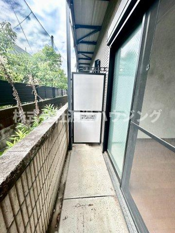 アンプルールクラージュ三喜Ⅰのバルコニー