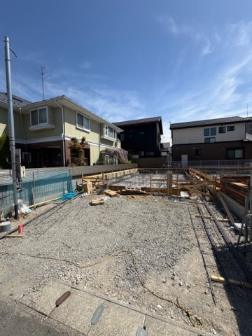 郡山市鶴見坦３丁目新築住宅の外観|外観です
