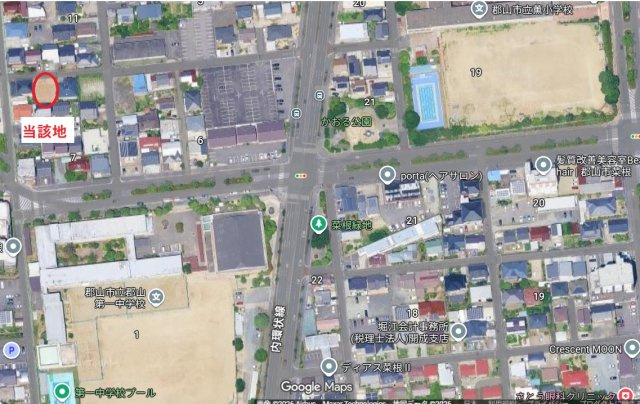 郡山市鶴見坦３丁目新築住宅の展望