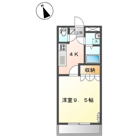 【間取り】 | エタニティ古国府