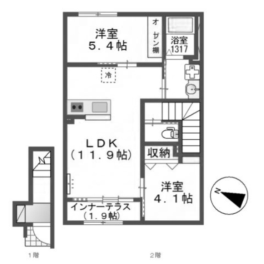 ラ・ヴィータの間取り