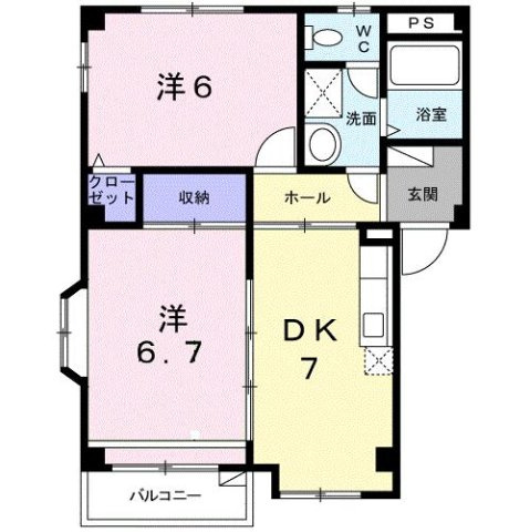 ドムス・サンセールⅡの間取り