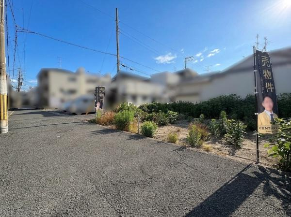 【前面道路含む現地写真】 | 大阪市旭区大宮2丁目　建築条件無しの売土地