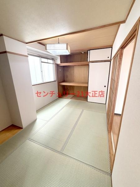 大阪市港区夕凪１丁目の賃貸マンションの和室