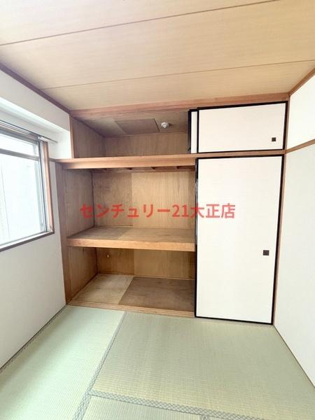 大阪市港区夕凪１丁目の賃貸マンションの収納