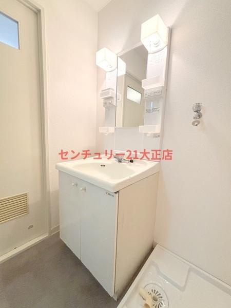 大阪市港区夕凪１丁目の賃貸マンションの洗面所