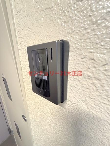 大阪市港区三先２丁目の賃貸マンションのセキュリティ