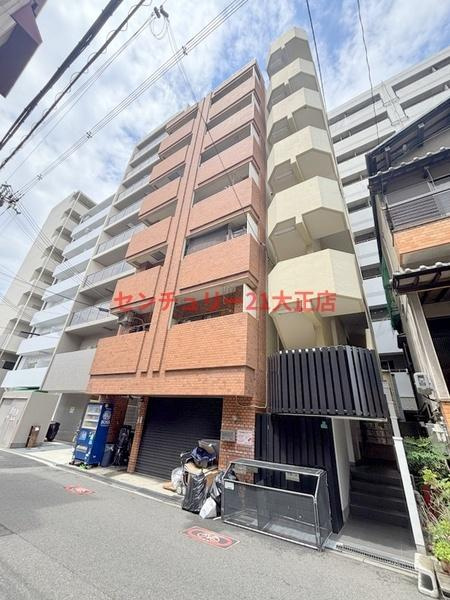 大阪市港区三先２丁目の賃貸マンションの外観