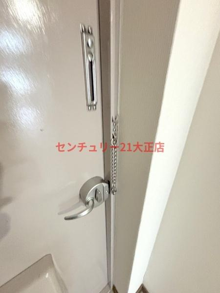 大阪市港区三先２丁目の賃貸マンションのセキュリティ