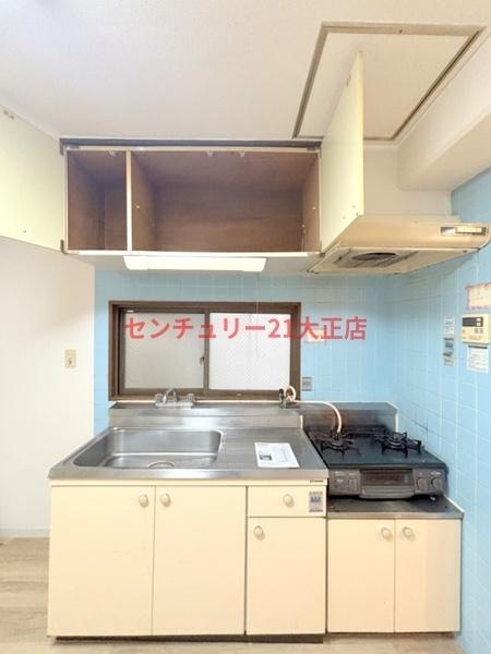 大阪市港区三先２丁目の賃貸マンションのキッチン