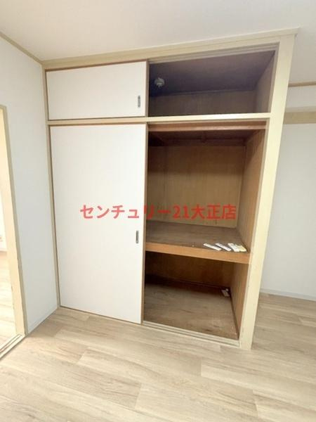 大阪市港区三先２丁目の賃貸マンションの収納