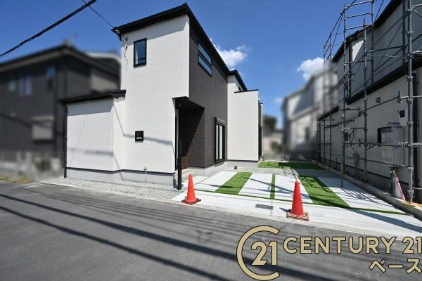 大和高田市大字市場の新築一戸建の駐車場|■現地撮影写真■