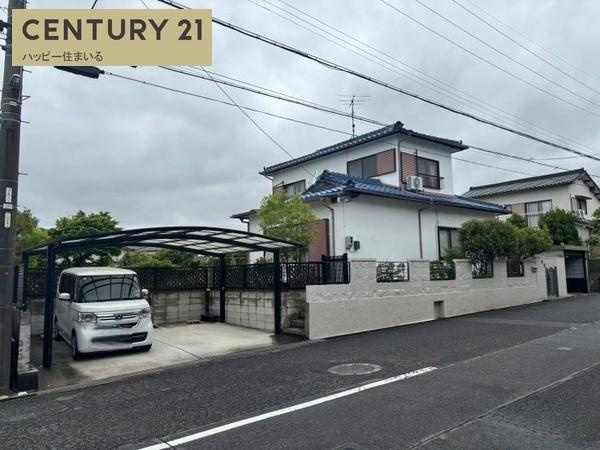 岡崎市滝町字外浦の売地の前面道路含む現地写真