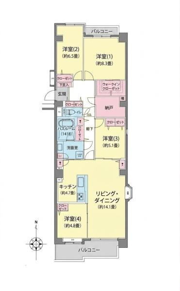 港北ファミールハイツ１０号棟