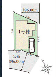 【区画図】 | Terrechez京都市伏見区淀生津町２期 | 区画図