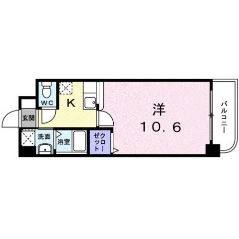 【間取り】 | クラシオン・ルガール　イシカワ