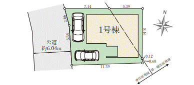 【区画図】 | Terrechez亀岡市下矢田町１期 | 区画図