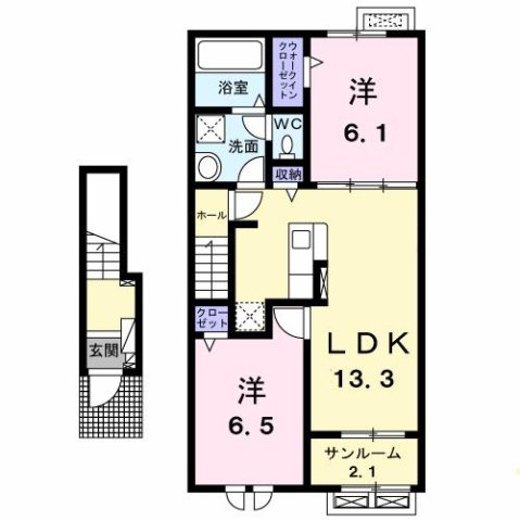 ヒカルサ新潟姥ケ山の間取り