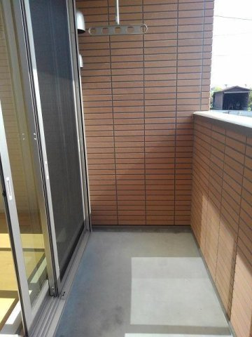 ミルアージュＨのバルコニー
