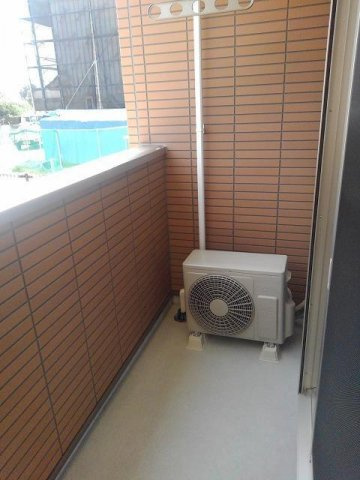 ミルアージュＩのバルコニー