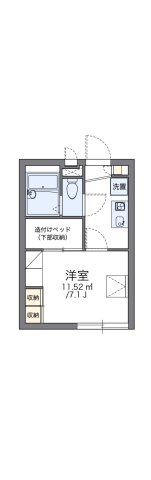 レオパレスＳｈｉｎｍｅｙの間取り