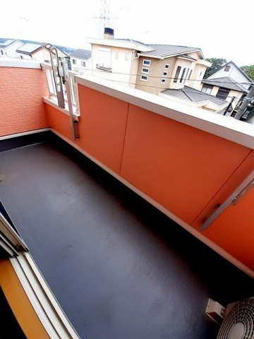 クラッセ参番館のバルコニー