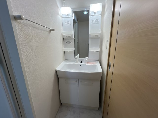 ラフレシールあぼしＣの洗面所