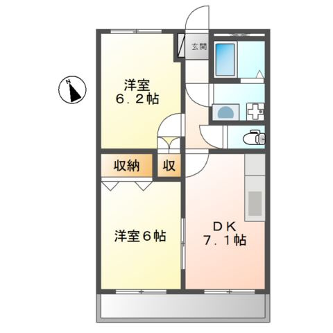 プラグレスの間取り