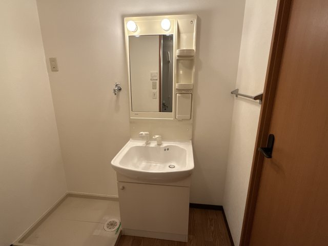 プラグレスの洗面所