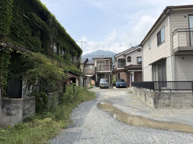 阿賀北9丁目　土地の外観|通路部分の一部土地も取引対象となります。
