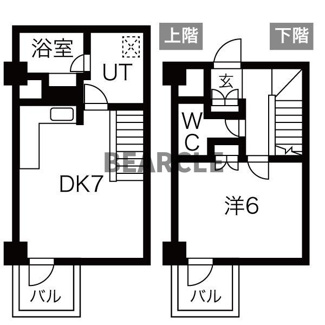 【間取り】 | ヴェルビュ二条城東