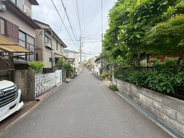 城西町の前面道路含む現地写真|【現地/現在上物有】実際におうちをご覧なられたことない探し始めの方でも『物件の探し方』や『適切なご予算の考え方』など丁寧にご説明致します！（R8.4撮影）