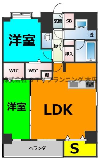 仲介手数料０円！ファミールプライムの間取り