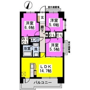 【間取り】 | ステラSTⅢ