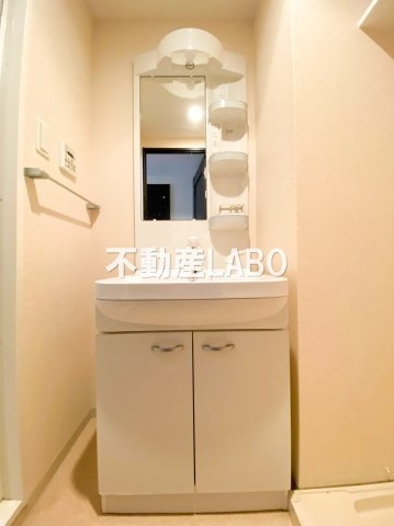 Luxe田辺の洗面所