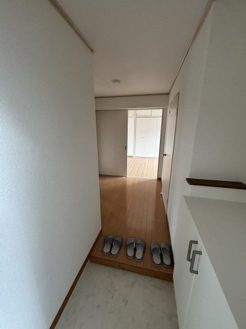 第2江頭ハイツの玄関