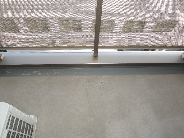 サフランキルト森下のバルコニー