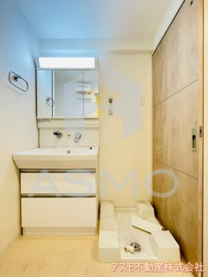 【洗面所】 | ショウエイ靭 | 同マンション別部屋　参考写真