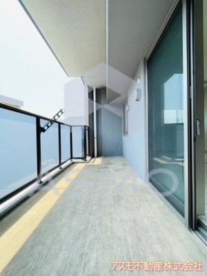 【バルコニー】 | ショウエイ靭 | 同マンション別部屋　参考写真