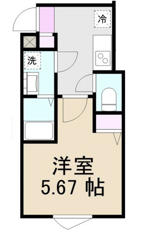 GRADUS本蓮沼の間取り