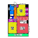 【間取り】 | サンライズ・エイトの間取り