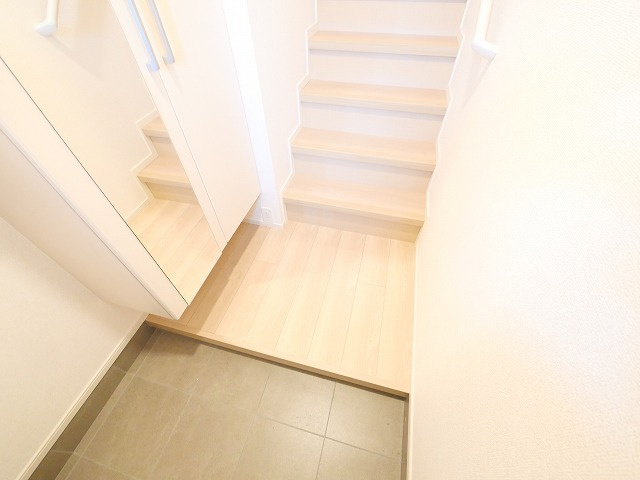 ハイツ大和の玄関|きれいな玄関です