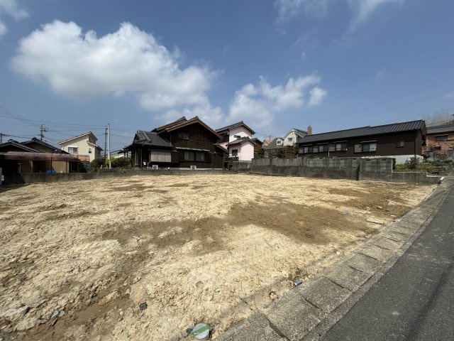 半田市板山町12丁目　全3区画　B区画の前面道路含む現地写真|R8.3.30撮影　前道約6.2ｍ！