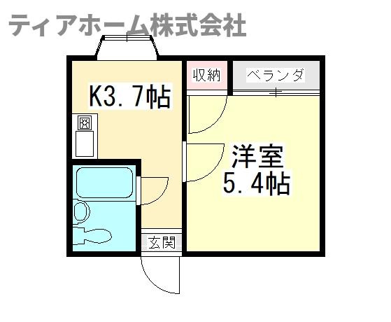 みすずコーポⅢの間取り
