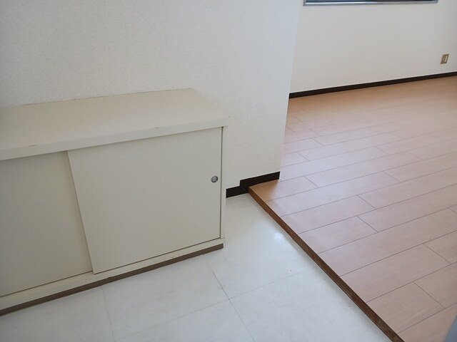 グリーンハイツの玄関