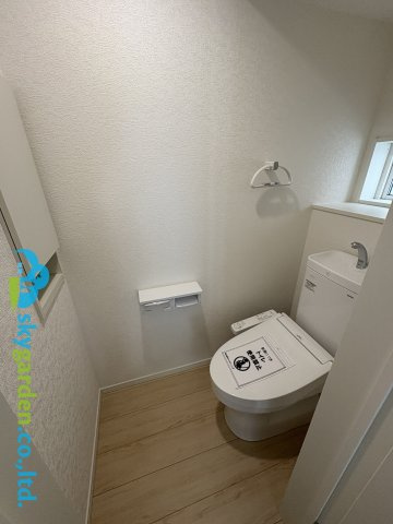 藤沢市城南第６（Ⅰ期）　新築戸建　全7棟5号棟のトイレ|トイレもきれいです