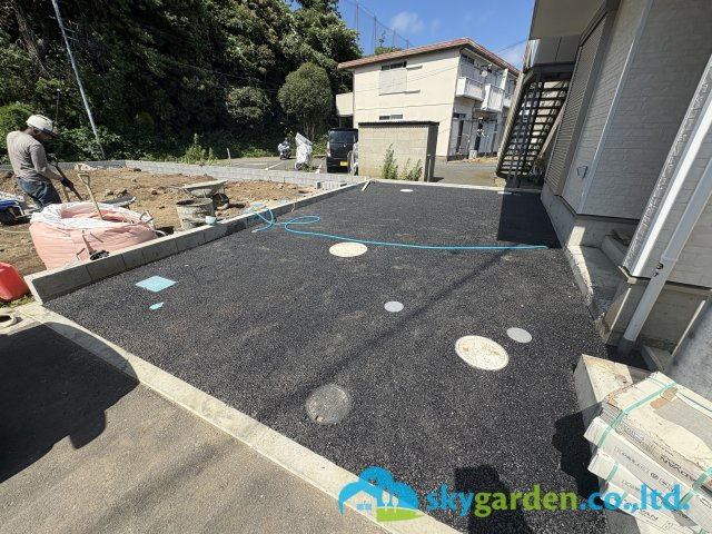藤沢市城南第６（Ⅰ期）　新築戸建　全7棟5号棟の駐車場|駐車場があります