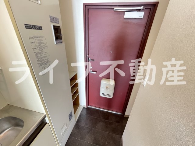足代マンションの玄関|玄関です